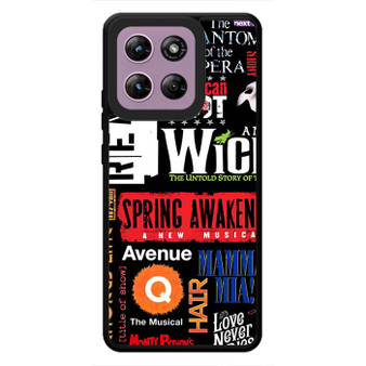 brodway musical collage Motorola Moto G Stylus 2026 Case