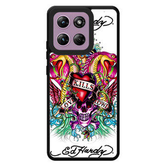 ed hardy kills love slowly Motorola Moto G Stylus 2026 Case