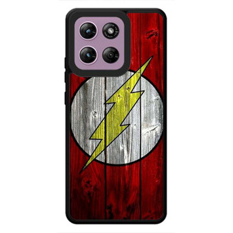Flash Logo Wood Motorola Moto G Stylus 2026 Case