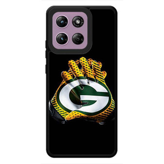 Green Bay Packer On Gloves Motorola Moto G Stylus 2026 Case