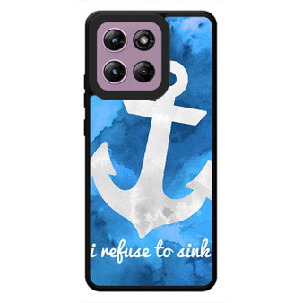 I refuse to sink Motorola Moto G Stylus 2026 Case
