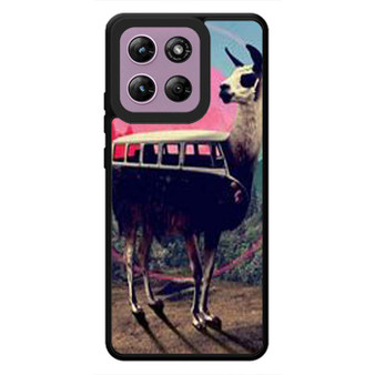 llama retro bus Motorola Moto G Stylus 2026 Case