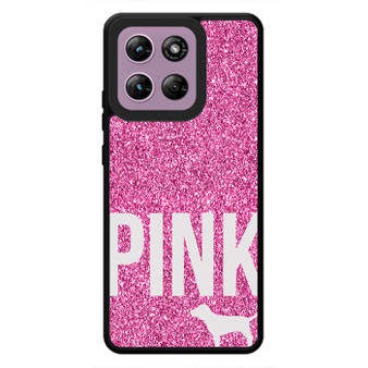 Pink Glitter Victoria's Secret Motorola Moto G Stylus 2026 Case