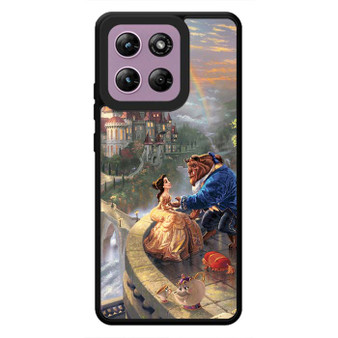 romantic beauty and the beast in their castle Motorola Moto G Stylus 2026 Case