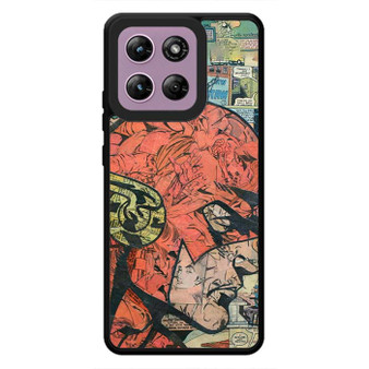The Flash Comic Pattern Motorola Moto G Stylus 2026 Case