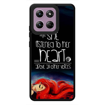 The Little Mermaid Listened Her Heart Motorola Moto G Stylus 2026 Case