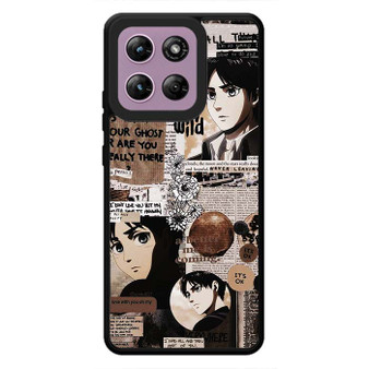 Attack on Titan Eren Quotes Motorola Moto G Stylus 2026 Case