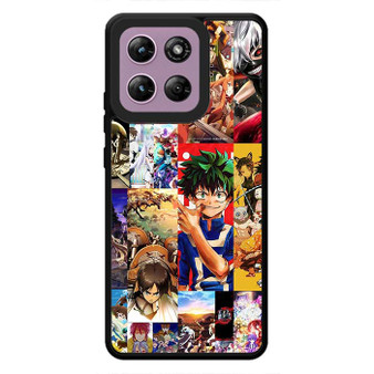 Good Anime Collage Colorful Motorola Moto G Stylus 2026 Case