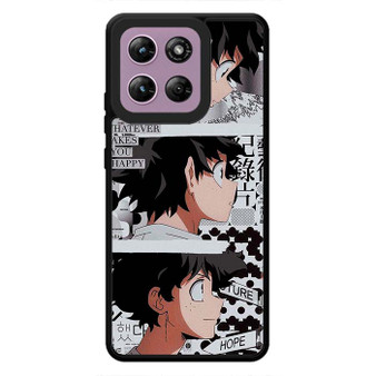 My Hero Academia Deku's Quotes Motorola Moto G Stylus 2026 Case