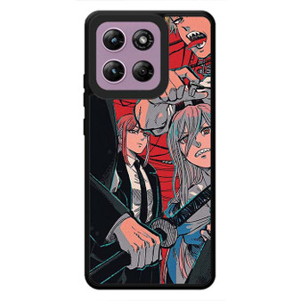 Aku Denji Power and Makima Motorola Moto G Stylus 2026 Case