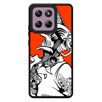 Denji In Red Art Motorola Moto G Stylus 2026 Case