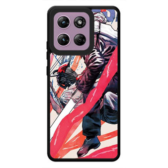 Denji VS Katana Man Cover Motorola Moto G Stylus 2026 Case
