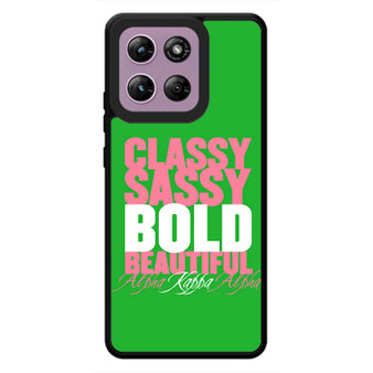 Alpha Kappa Classy Sassy Motorola Moto G Stylus 2026 Case