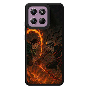 Demon Slayer Tanjiro vs Muzan Motorola Moto G Stylus 2026 Case