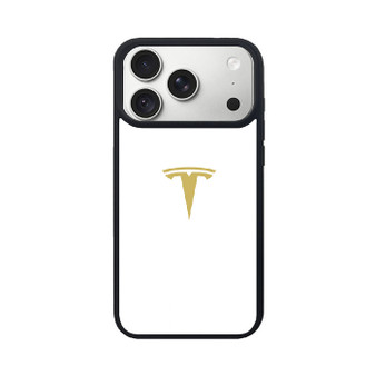 Tesla white iPhone 18 Pro/ iPhone 18 Pro Max Case