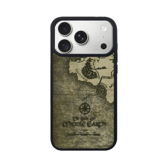 The lord of the rings middle earth map ASCK iPhone 18 Pro/ iPhone 18 Pro Max Case