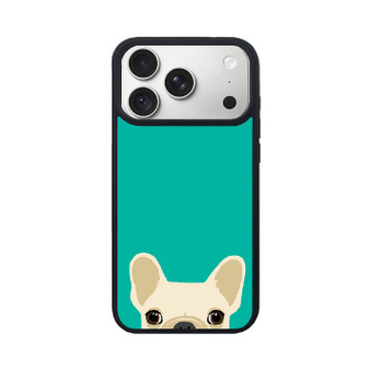 blue french bulldog iPhone 18 Pro/ iPhone 18 Pro Max Case