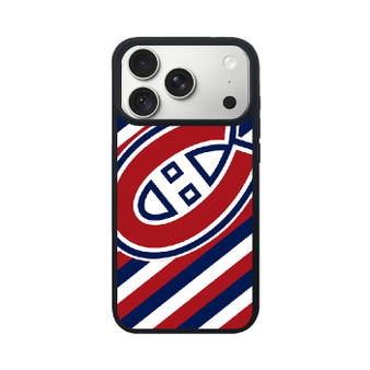 Montreal Canadiens Strips iPhone 18 Pro/ iPhone 18 Pro Max Case