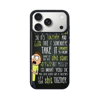 Rick And Morty Quotes iPhone 18 Pro/ iPhone 18 Pro Max Case