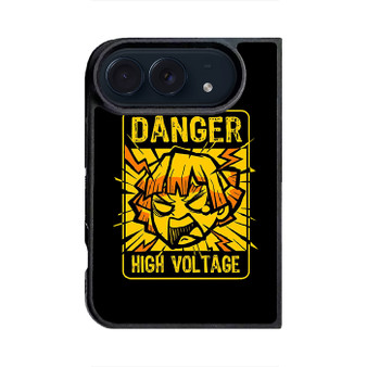 Danger zenitsu demon slayer iPhone Duo Case