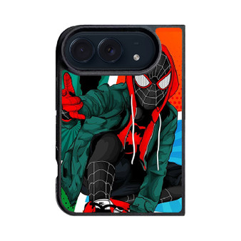 Spiderman Miles Morales Art Style iPhone Duo Case