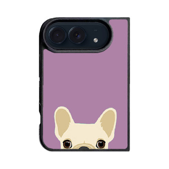 Cute French Bulldog pink iPhone Duo Case