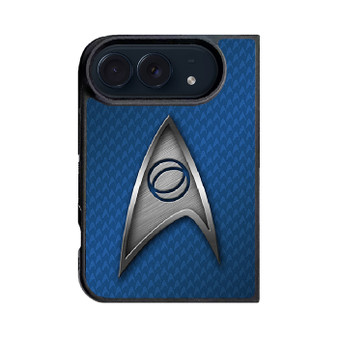 Star Trek Logo Blue Metal iPhone Duo Case