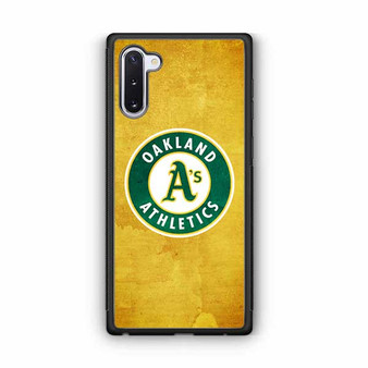 Oakland Athletics Baseball Team 1 Samsung Galaxy Note 10 Case