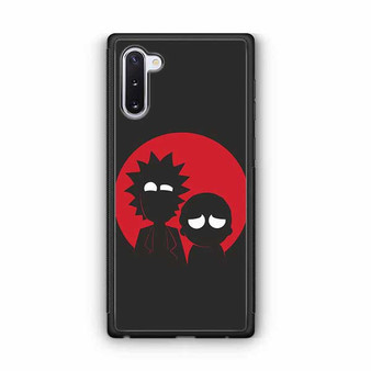 Rick And Morty Silohuette Samsung Galaxy Note 10 Case