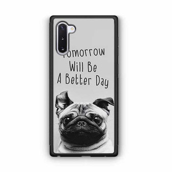 Wise Pug Quote Samsung Galaxy Note 10 Case