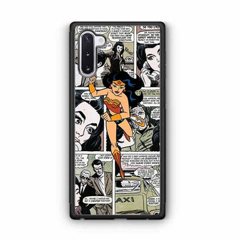 Wonder Woman in Comic Samsung Galaxy Note 10 Case