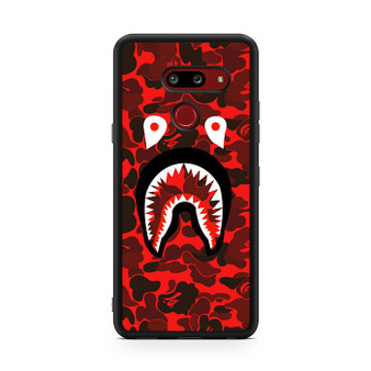 Bape Shark Red Camo LG G8 ThinQ Case