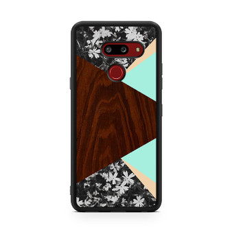 Wood Floral 2 LG G8 ThinQ Case