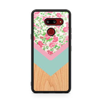 Wood Floral 3 LG G8 ThinQ Case