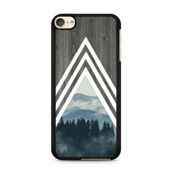 Chevron in Forest 2 iPod Touch 6 Case