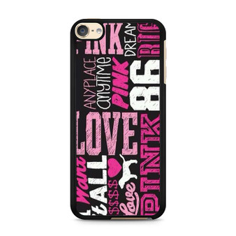 Cute Pink Qiotes iPod Touch 6 Case
