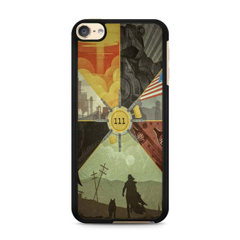 Fallout 4 Collage Arts iPod Touch 6 Case
