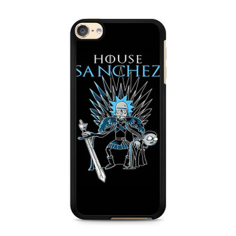 Rick And Morty In Iron Throne iPod Touch 6 Case