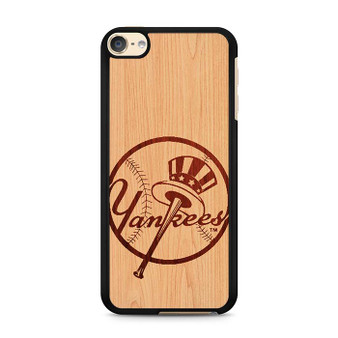 yankees wood iPod Touch 6 Case