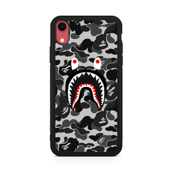 Bape Shark Black Camo iPhone XR Case
