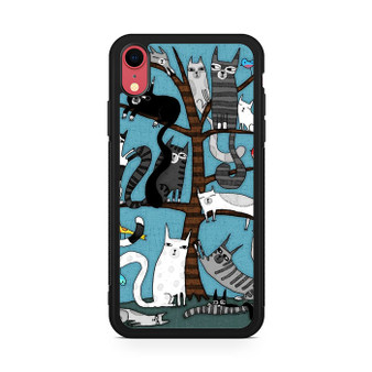 Cat Tree iPhone XR Case