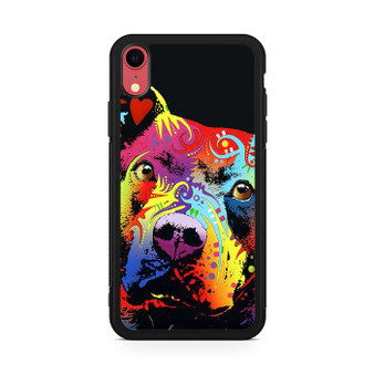 Dog Abstract iPhone XR Case
