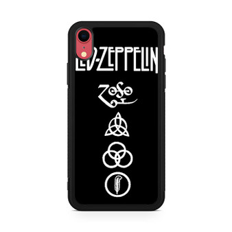 led zeppelin logo iPhone XR Case