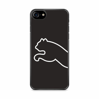 black puma half logo iPhone SE 2020 Case