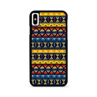 Yellow and Blue Tribal Pattern iPhone X / XS | iPhone XS Max Case