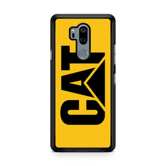 yellow caterpillar logo LG G7 ThinQ Case