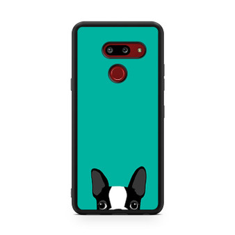 Watching Boston Terrier 1 LG V50 ThinQ 5G Case