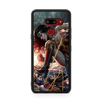 Wonder Woman VS Harley Quinn LG V50 ThinQ 5G Case