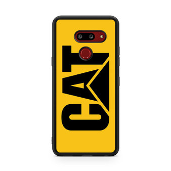 yellow caterpillar logo LG V50 ThinQ 5G Case