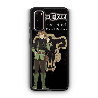 Black Clover Finral Roulacase Samsung Galaxy S20 5G Case